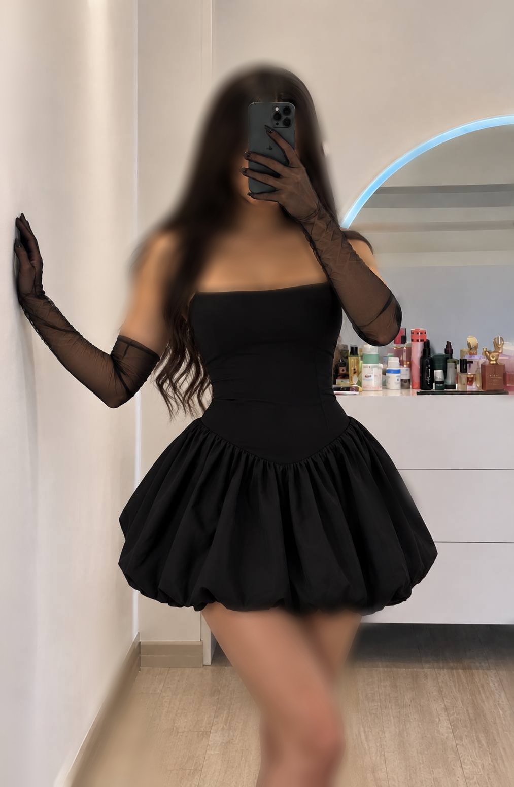 پیراهن مدل black barbie 