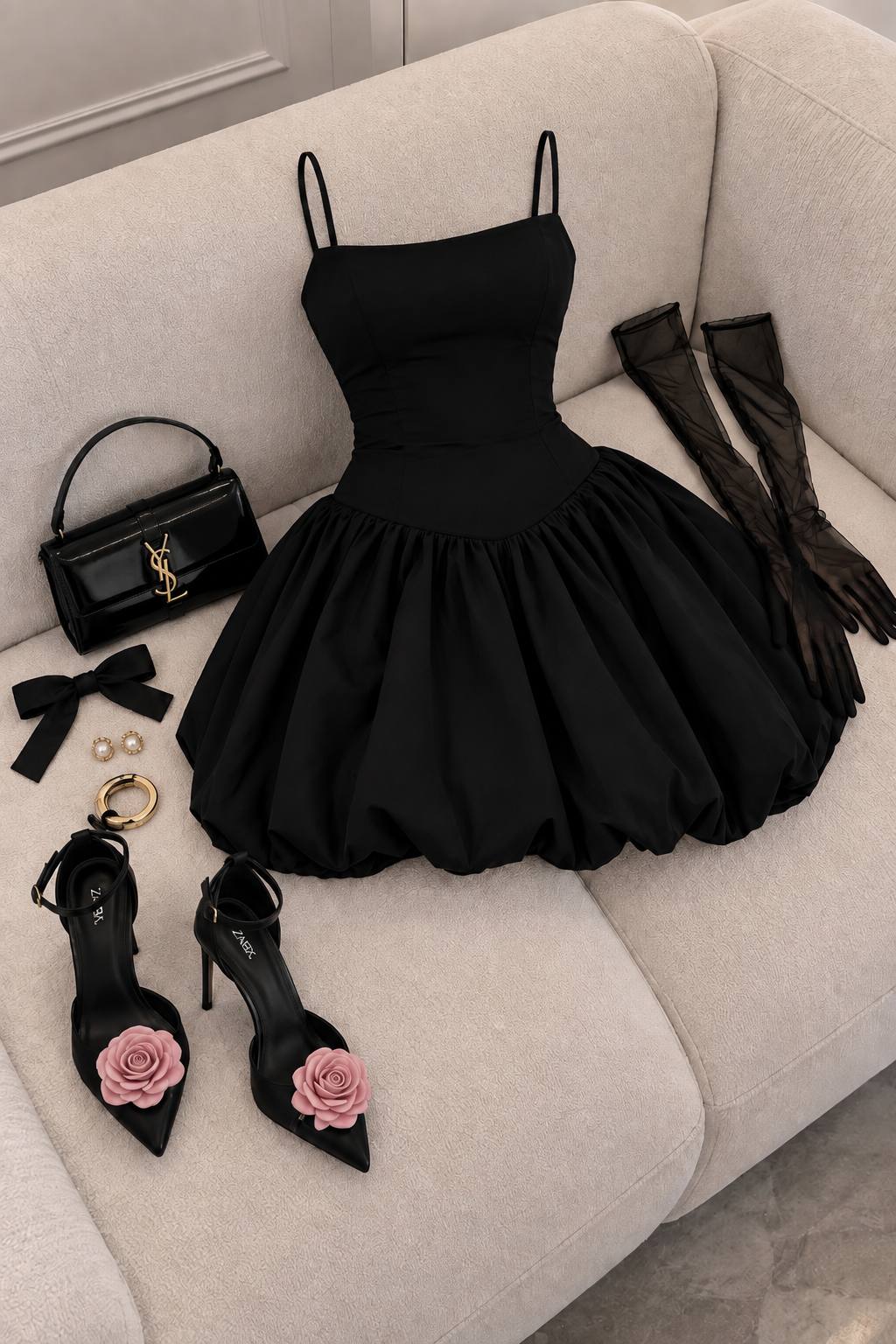 پیراهن مدل black barbie 