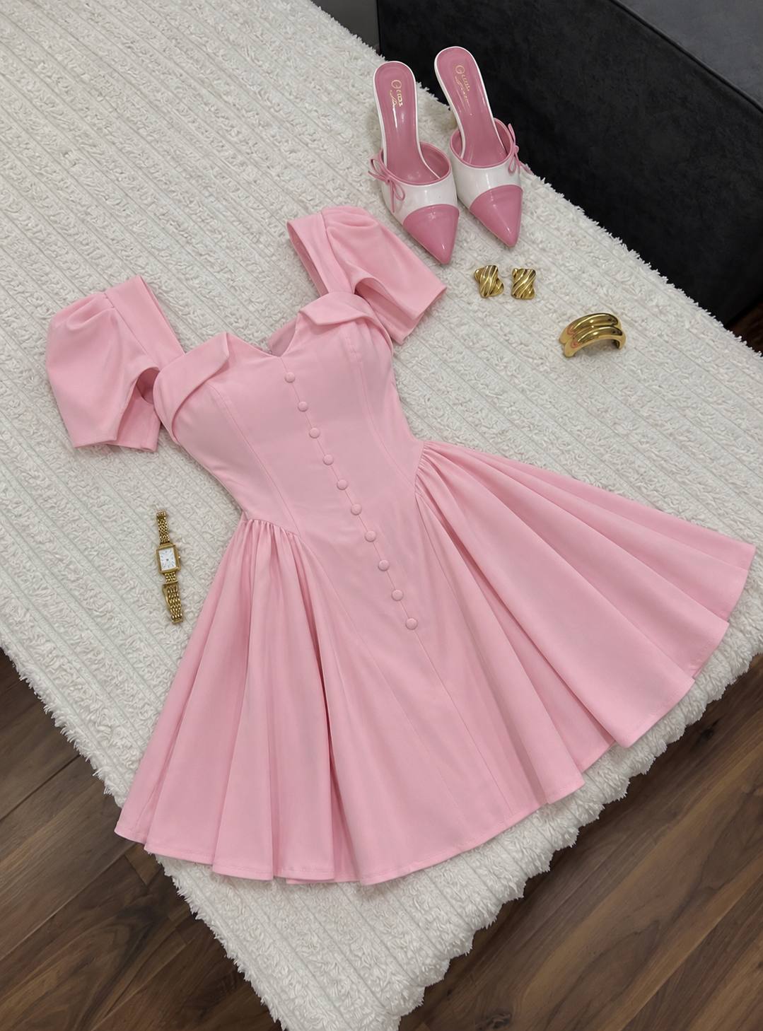 پیراهن مدل barbie 