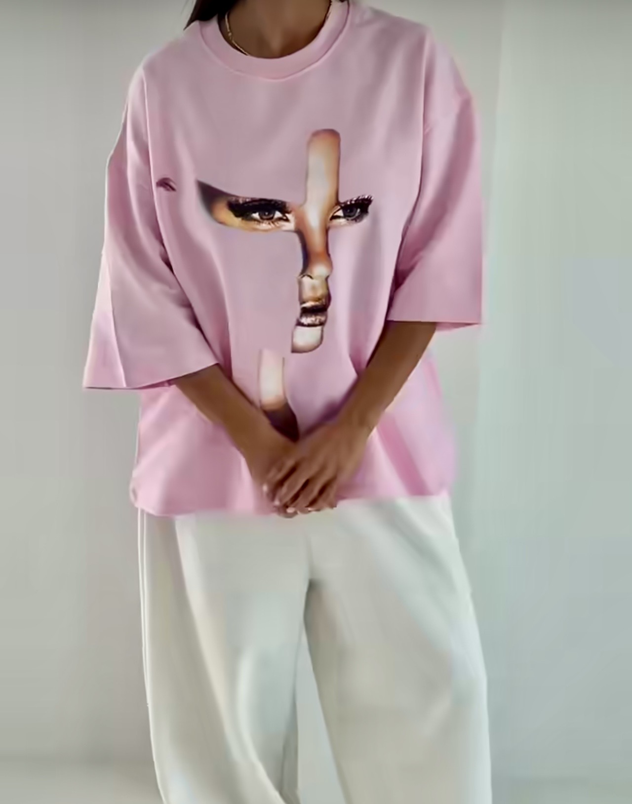 تیشرت طرح face